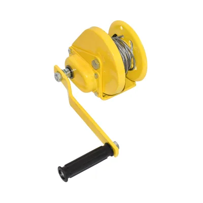 Argano manuale 544Kg, lunghezza cavo in acciaio 5m, spessore filo 4mm - immagine 5