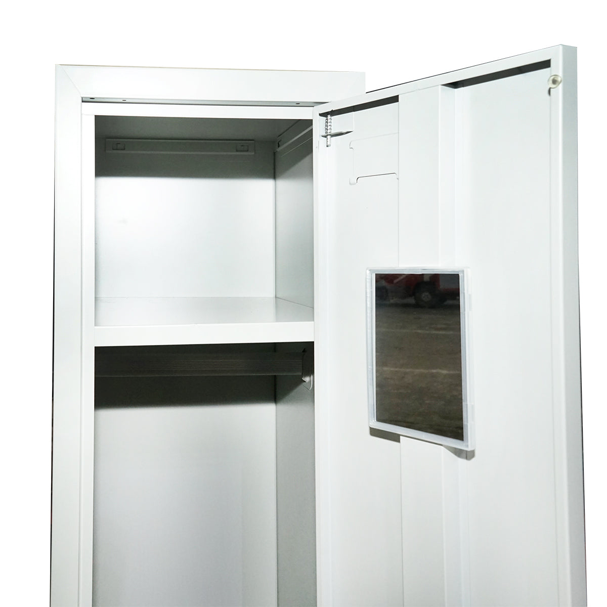 Armadietto metallico tipo spogliatoio – 1 anta, 1700×300×450 mm, con serratura Breckner Germany - immagine 4