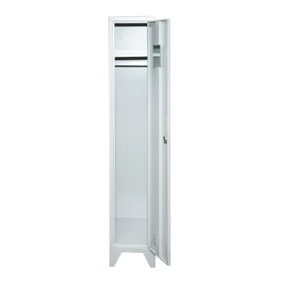 Armadietto metallico tipo spogliatoio – 1 anta, 1700×300×450 mm, con serratura Breckner Germany - immagine 3