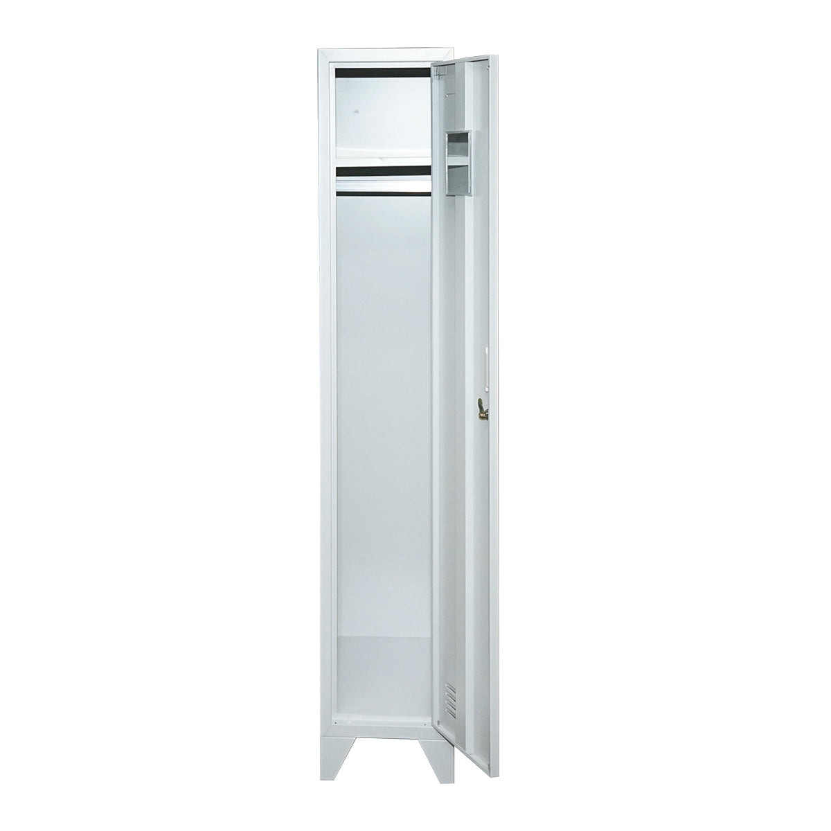 Armadietto metallico tipo spogliatoio – 1 anta, 1700×300×450 mm, con serratura Breckner Germany - immagine 3