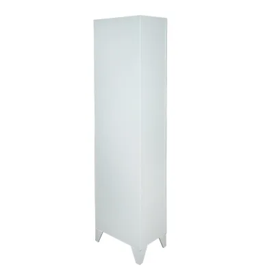 Armadietto metallico tipo spogliatoio – 2 ante, 1700×300×450 mm, grigio Breckner Germany - immagine 2