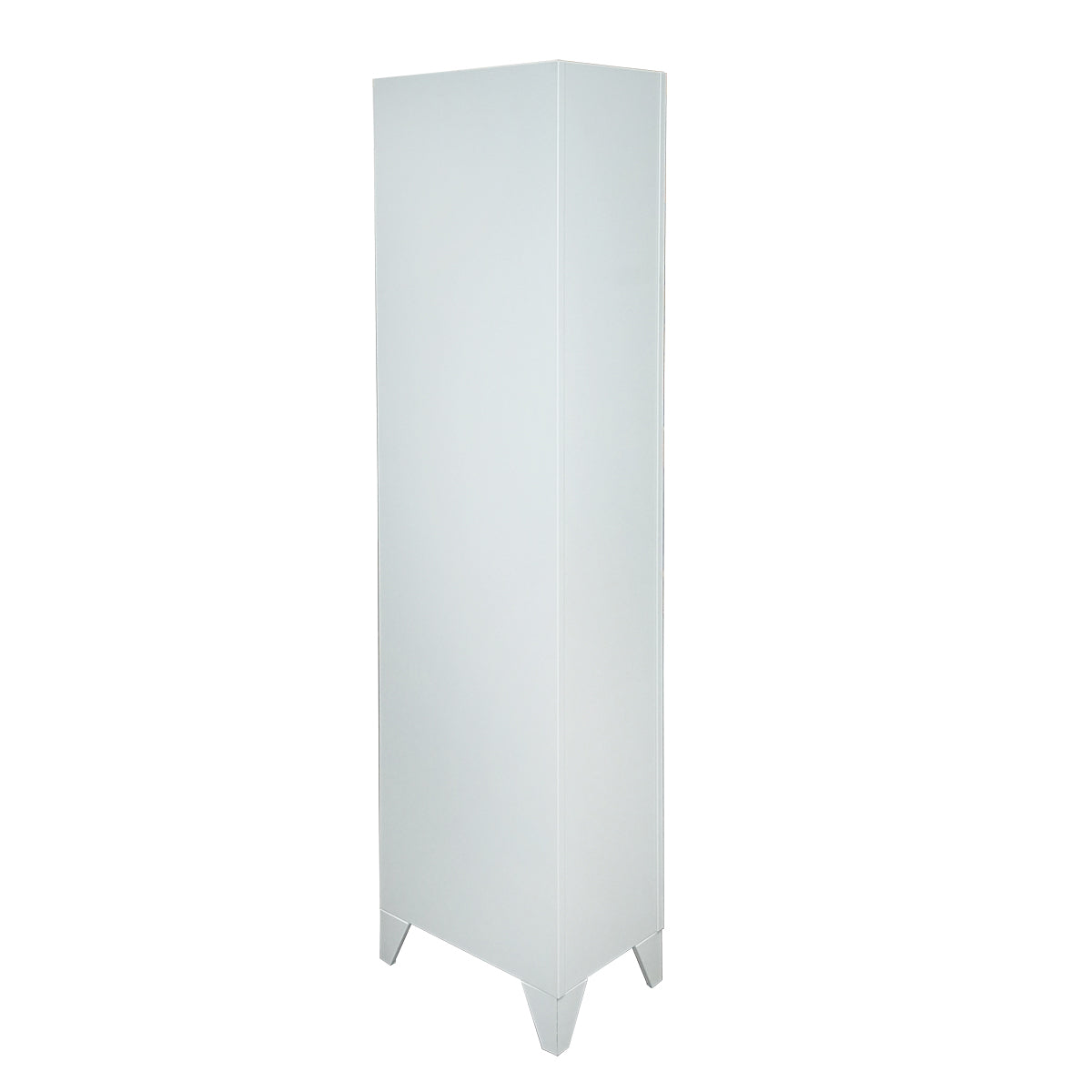 Armadietto metallico tipo spogliatoio – 2 ante, 1700×300×450 mm, grigio Breckner Germany - immagine 2