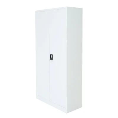 Armadio metallico 1800×900×400 mm con 2 ante di sicurezza, 4 ripiani, colore grigio Breckner Germany - immagine 2