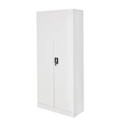 Armadio metallico a 2 ante con 4 ripiani – 1800×800×350 mm, grigio Breckner Germany - immagine 2