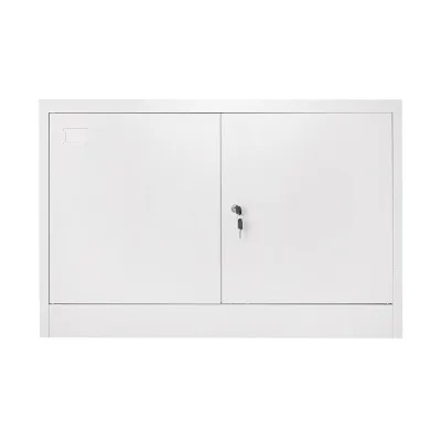 Armadio metallico con 2 ante e 1 ripiano – 900×600×400 mm, grigio Breckner Germany