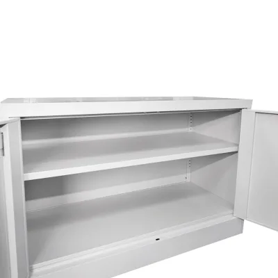 Armadio metallico con 2 ante e 1 ripiano – 900×600×400 mm, grigio Breckner Germany - immagine 6