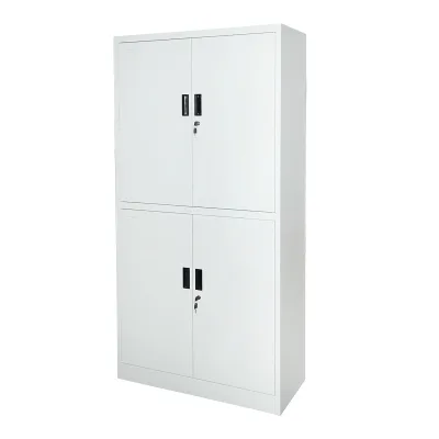 Armadio metallico con 4 ante completamente sicure 1800x900x400mm