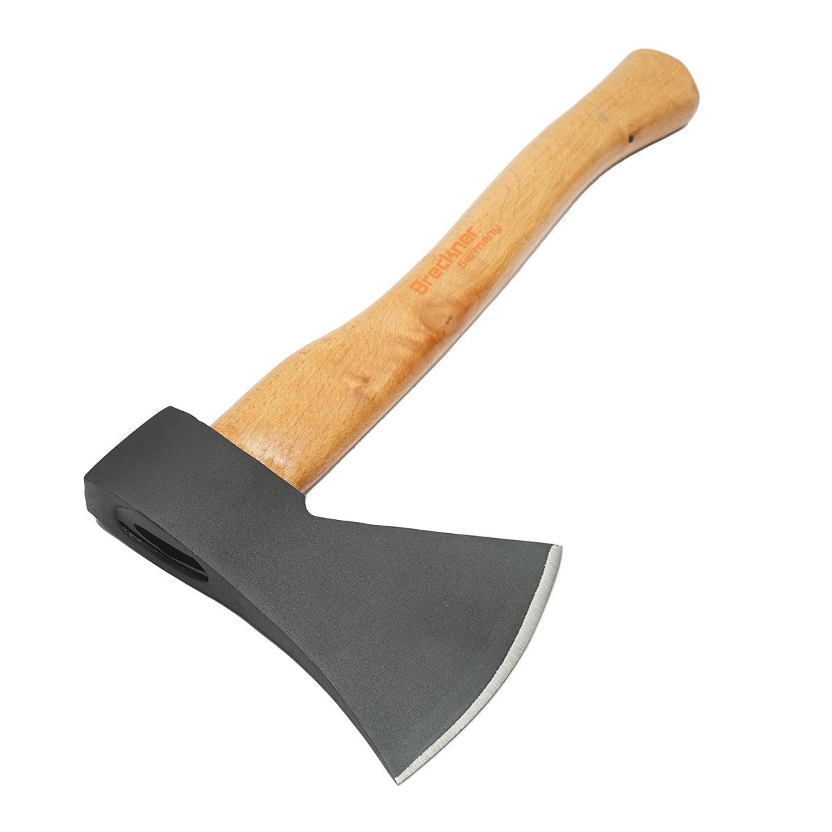 Ascia 1000g Lama Acciaio Manico in Legno 400mm. Ascia da Taglio Universale con Manico in Legno, Scure Accetta Ascia Manico in Legno Lama Acciaio Breckner Germany - immagine 2