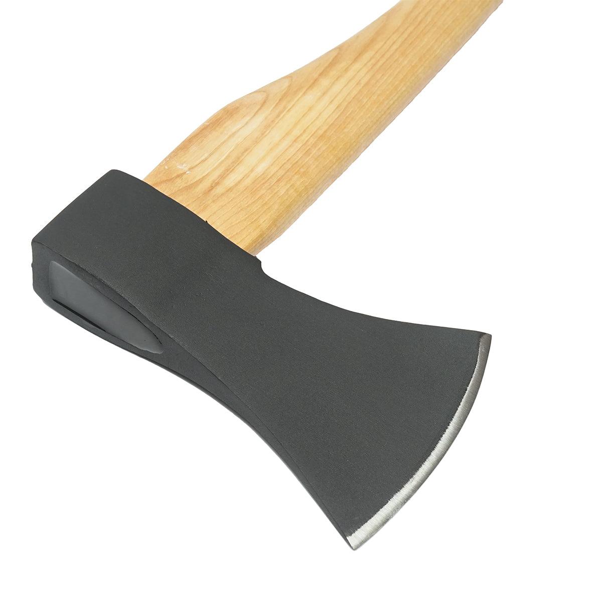 Ascia 1500g Lama Acciaio Manico in Legno 800mm. Ascia da Taglio Universale con Manico in Legno, Scure Accetta Ascia Manico in Legno Lama Acciaio Breckner Germany - immagine 4