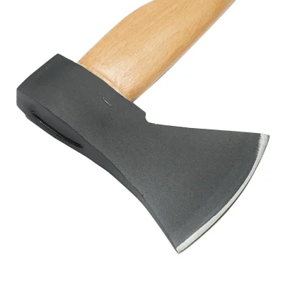 Ascia 600g Lama Acciaio Manico in Legno 370mm. Ascia da Taglio Universale con Manico in Legno, Scure Accetta Ascia Manico in Legno Lama Acciaio Breckner Germany - immagine 4
