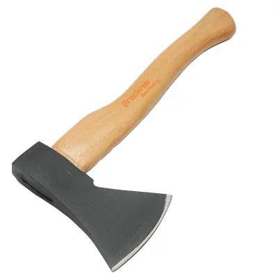 Ascia 600g Lama Acciaio Manico in Legno 370mm. Ascia da Taglio Universale con Manico in Legno, Scure Accetta Ascia Manico in Legno Lama Acciaio Breckner Germany - immagine 2