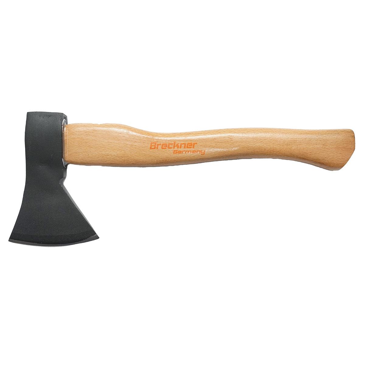 Ascia 600g Lama Acciaio Manico in Legno 370mm. Ascia da Taglio Universale con Manico in Legno, Scure Accetta Ascia Manico in Legno Lama Acciaio Breckner Germany