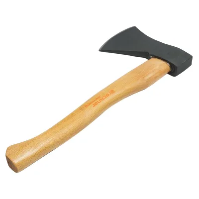 Ascia 800g Lama Acciaio Manico in Legno 380mm. Ascia da Taglio Universale con Manico in Legno, Scure Accetta Ascia Manico in Legno Lama Acciaio Breckner Germany - immagine 3