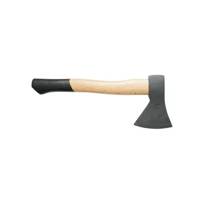 Ascia Professionale da 600g con Manico in Legno e Lama in acciaio Forgiato trattato termicamente Accetta Hoteche - immagine 2