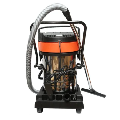 Aspirapolvere industriale professionale per liquidi e solidi, 3000W, 220W, volume 70L, corpo in acciaio inox Breckner Germany - immagine 3