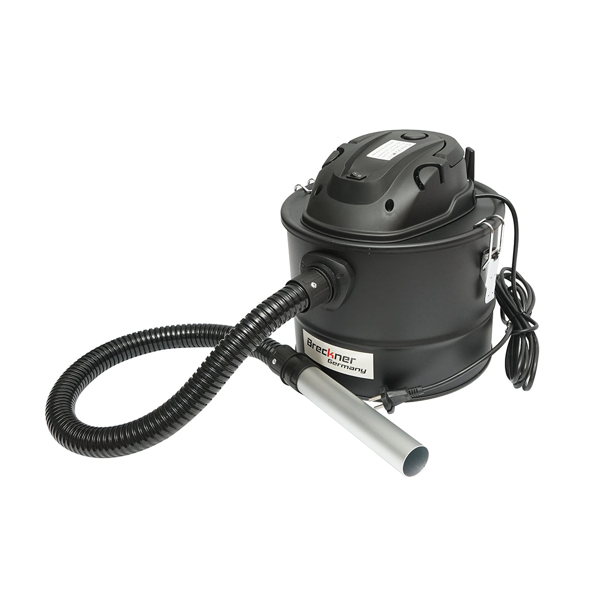 Aspirapolvere per cenere 1000W, 220V, corpo in metallo, volume 15L, potenza di aspirazione 17 kPa Breckner Germany - immagine 2