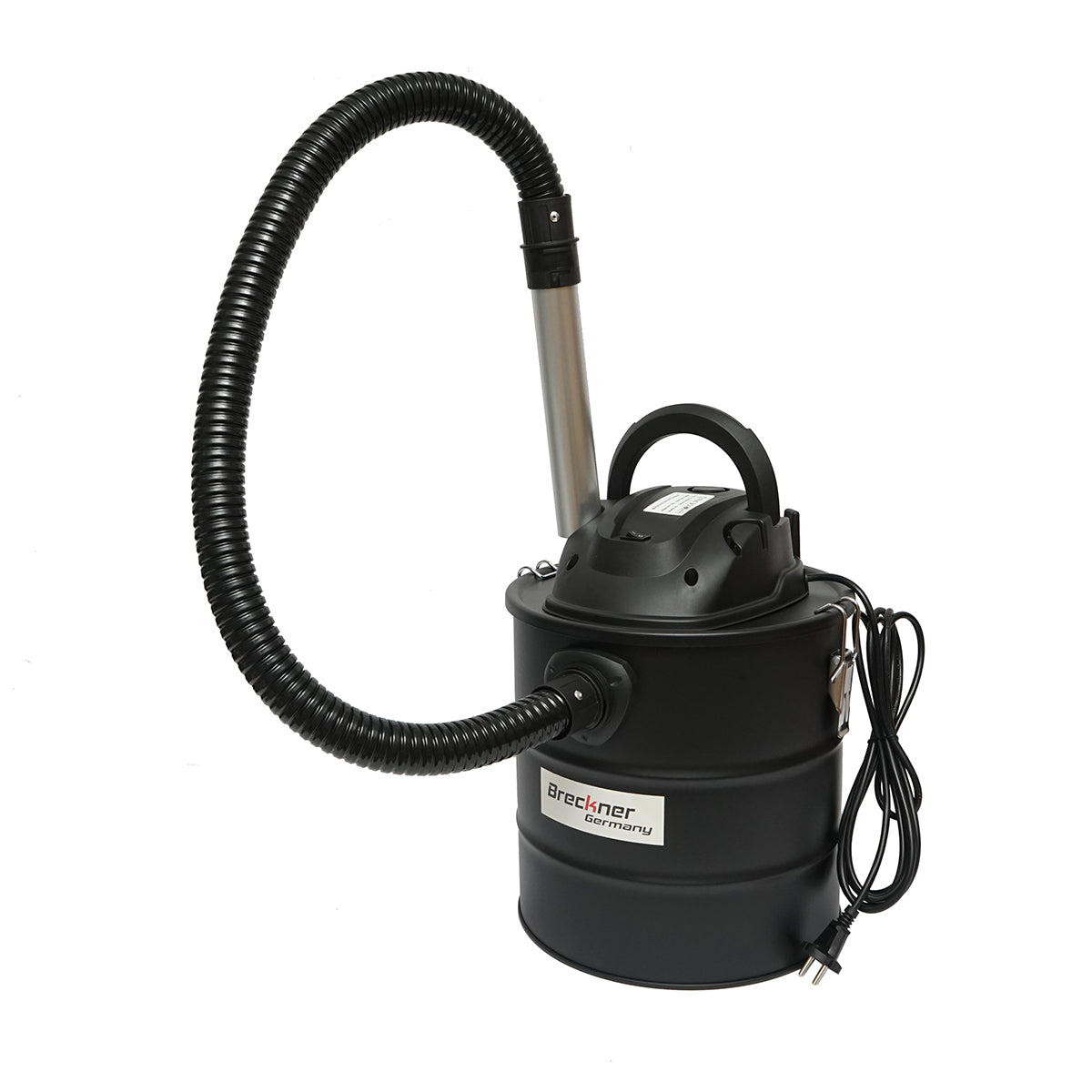 Aspirapolvere per cenere 1000W, 220V, corpo in metallo, volume 20L, potenza di aspirazione 17 kPa Breckner Germany