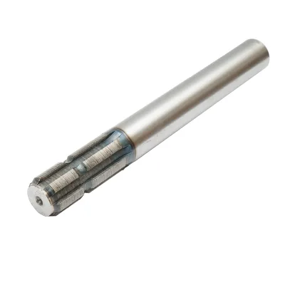 Asse di collegamento scanalato esterno L=30 cm Z=6 1 3/8 - immagine 2