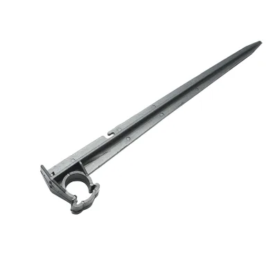 Asta, gancio di fissaggio per tubo di irrigazione D16mm - immagine 2