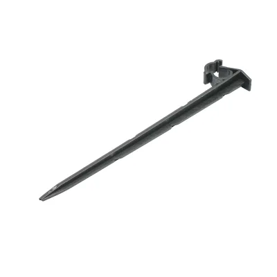 Asta, gancio di fissaggio per tubo, tubo gocciolante 16-20mm per sistemi di irrigazione. - immagine 3
