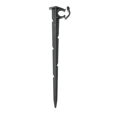 Asta, gancio di fissaggio per tubo, tubo gocciolante 16-20mm per sistemi di irrigazione.