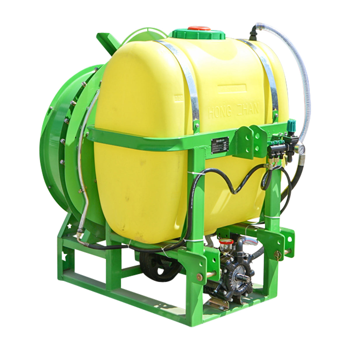 Atomizzatore con capacità serbatoio 400L, 12 ugelli in rame e cardano incluso ATOMIZZATORE PORTATO PER TRATTORE - immagine 6