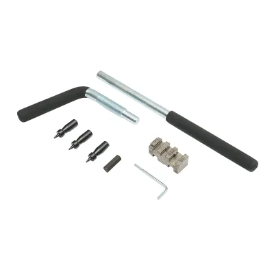 Attrezzo 2 in 1 per ribaditura e smagliatura catena motosega - immagine 4