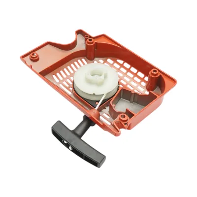 Avviatore a strappo in metallo completo per motoseghe cinesi modelli 3800, 4100, 4500, 4600, 5200 - immagine 5