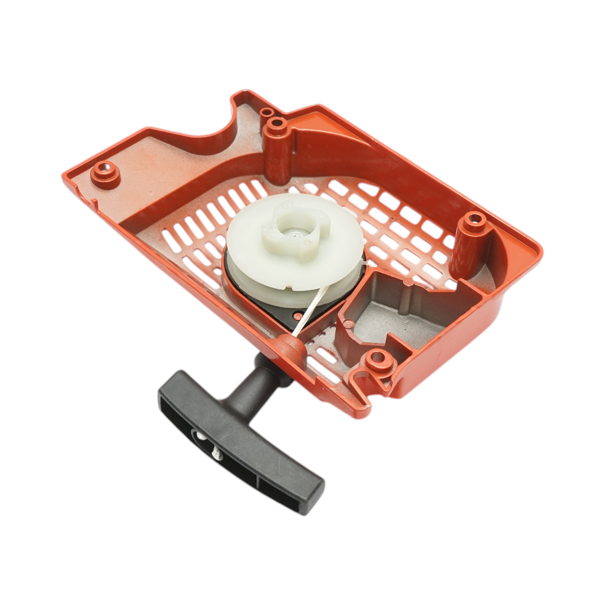 Avviatore a strappo in metallo completo per motoseghe cinesi modelli 3800, 4100, 4500, 4600, 5200 - immagine 5
