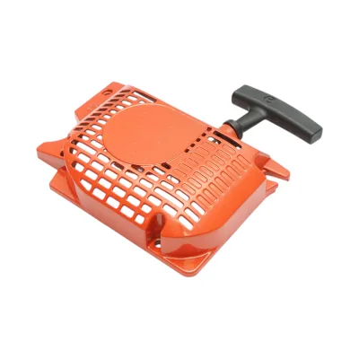 Avviatore a strappo in metallo completo per motoseghe cinesi modelli 3800, 4100, 4500, 4600, 5200 - immagine 4