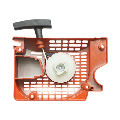 Avviatore a strappo in metallo completo per motoseghe cinesi modelli 3800, 4100, 4500, 4600, 5200 - immagine 2