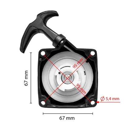 Avviatore completo per decespugliatore Breckner Germany - immagine 2