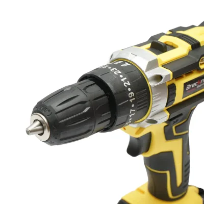 Avvitatore a impulsi e trapano, 2 batterie 21V, 1.5Ah agli ioni di litio, coppia 29Nm, mandrino da 10mm, 0-350/1350 giri/min Breckner Germany - immagine 6