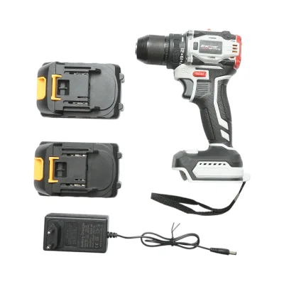 Avvitatore e trapano brushless con 2 batterie al litio 21V/1,5Ah, coppia 40Nm, mandrino da 10mm, velocità 1350rpm Breckner Germany - immagine 2