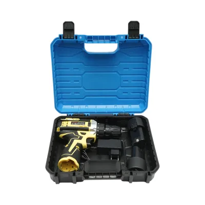 Avvitatore e trapano con 2 batterie 12V, 1.5Ah agli ioni di litio, coppia 25Nm, mandrino da 10mm, 0-350/1350 giri/min Breckner Germany - immagine 2