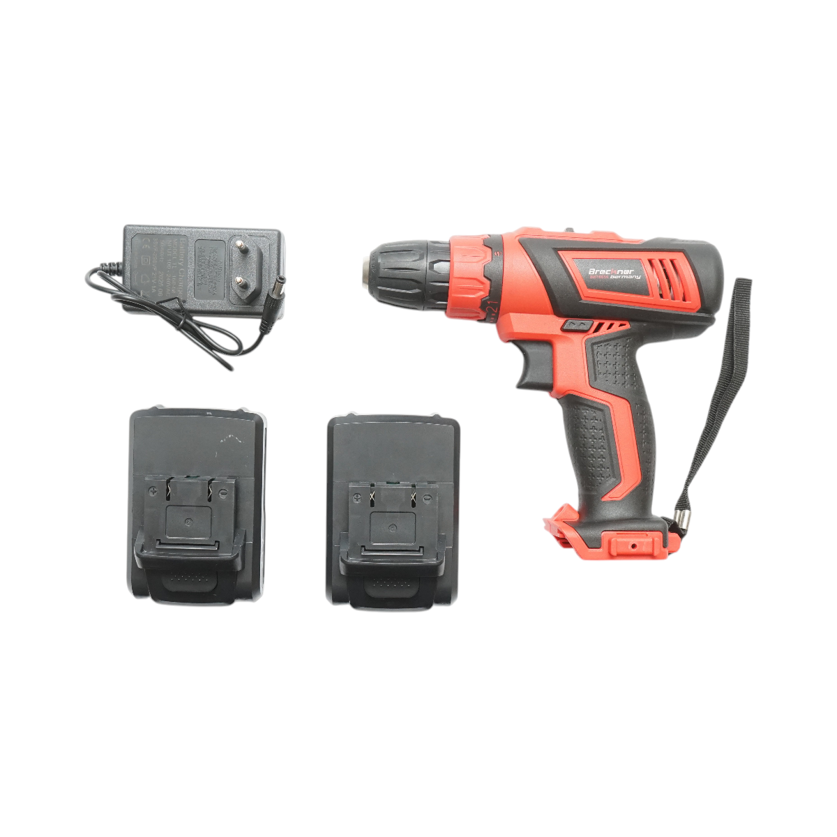 Avvitatore e trapano con 2 batterie al litio 21V/1,5Ah, coppia 29Nm, mandrino da 10mm, velocità 0-1350rpm Breckner Germany - immagine 2