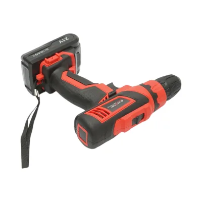 Avvitatore e trapano con 2 batterie al litio 21V/1,5Ah, coppia 29Nm, mandrino da 10mm, velocità 0-1350rpm Breckner Germany - immagine 3