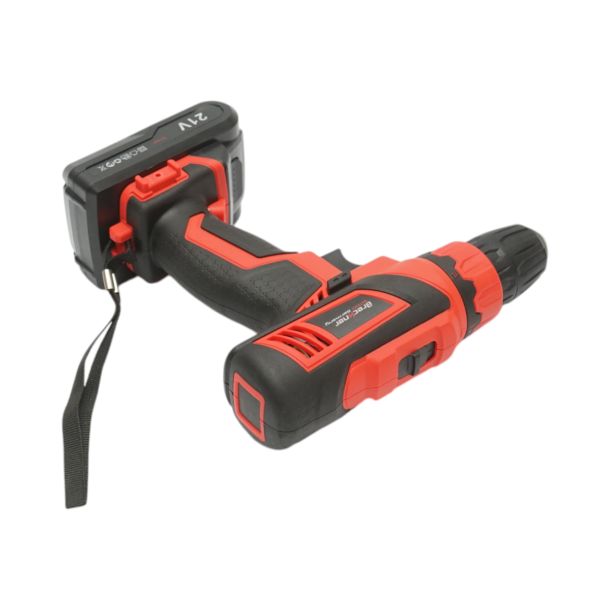 Avvitatore e trapano con 2 batterie al litio 21V/1,5Ah, coppia 29Nm, mandrino da 10mm, velocità 0-1350rpm Breckner Germany - immagine 3