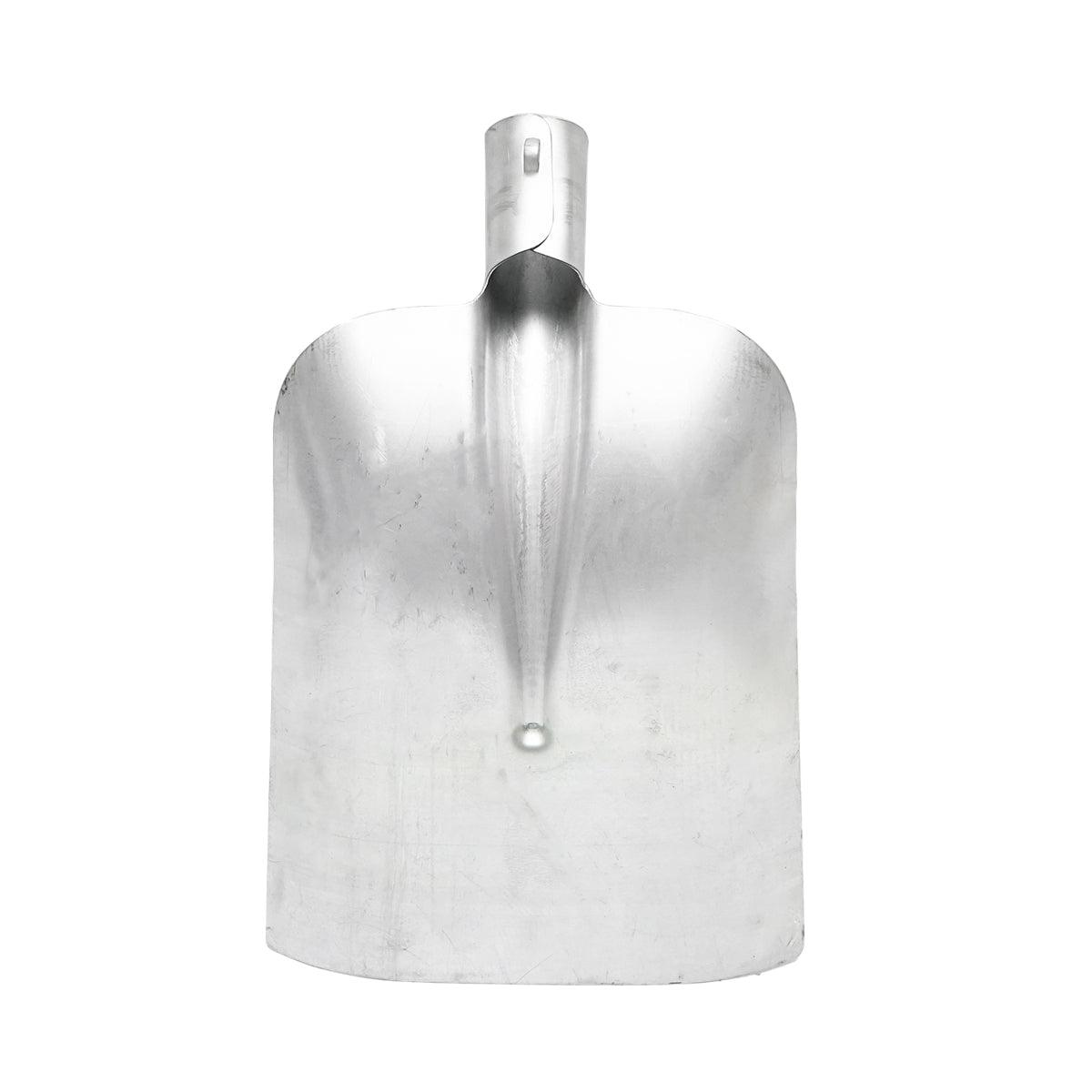 Badile Pala Acciaio 1.2x225x275mm Pala Acciaio Zincato Senza Manico Ø38 - immagine 2