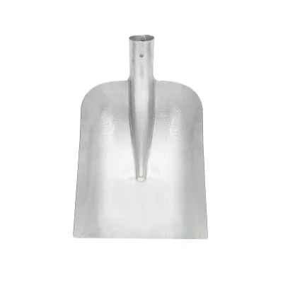 Badile Pala Acciaio 1.2x225x275mm Pala Acciaio Zincato Senza Manico Ø38