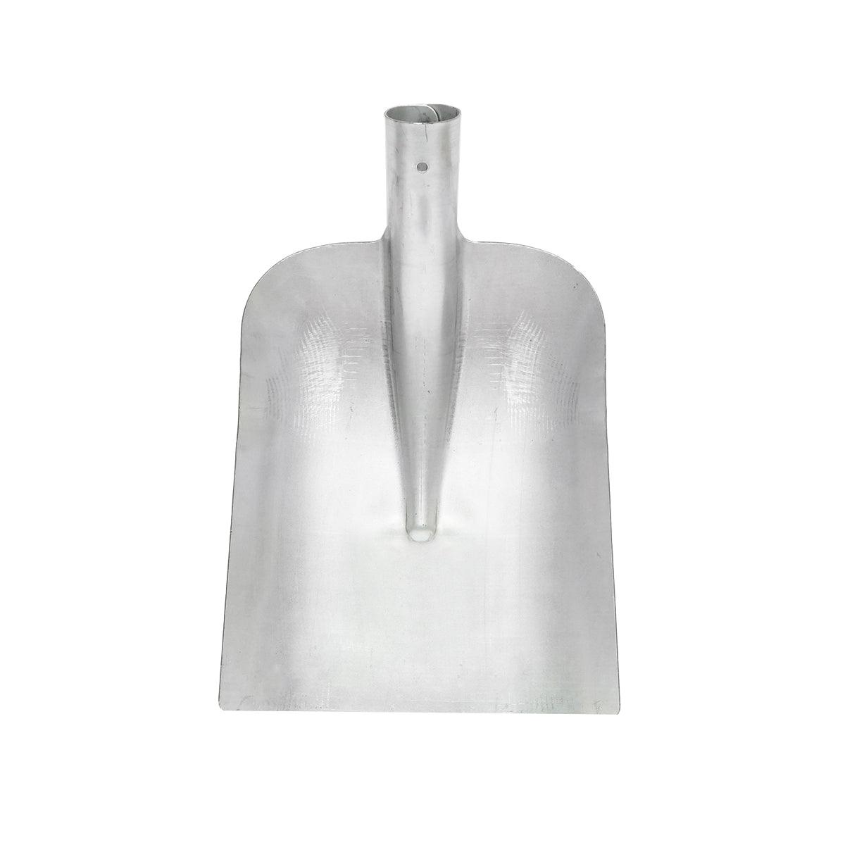 Badile Pala Acciaio 1.2x225x275mm Pala Acciaio Zincato Senza Manico Ø38