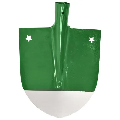 Badile Pala Acciaio a punta 1.7x255x280mm. Pala acciao Senza Manico Ø42 - immagine 2