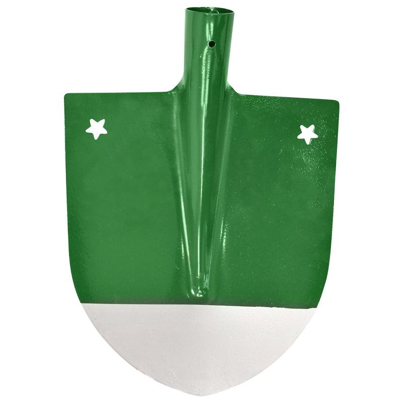 Badile Pala Acciaio a punta 1.7x255x280mm. Pala acciao Senza Manico Ø42 - immagine 2