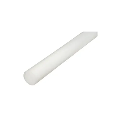 Barra di poliammide PA6 bianca 1000x80mm 6.3 Kg