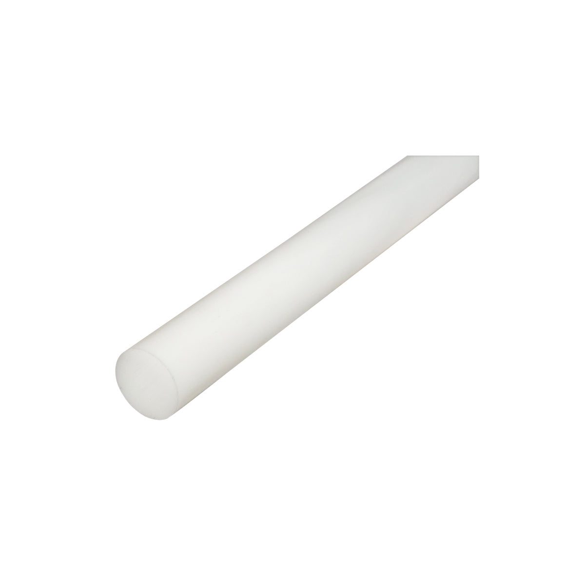 Barra di poliammide PA6 bianca 1000x80mm 6.3 Kg