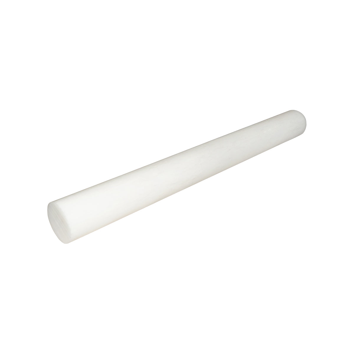 Barra di poliammide, poliossimetilene-poliacetale POM bianca 1000x100mm 11.59 Kg. - immagine 2