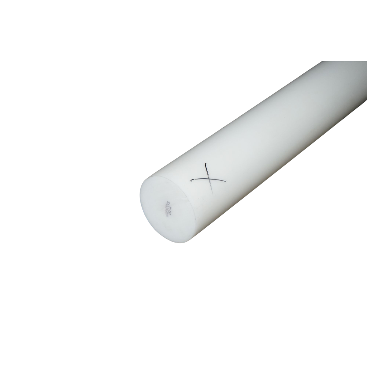 Barra di poliammide, poliossimetilene-poliacetale POM bianca 1000x160mm 30.5 Kg - immagine 3