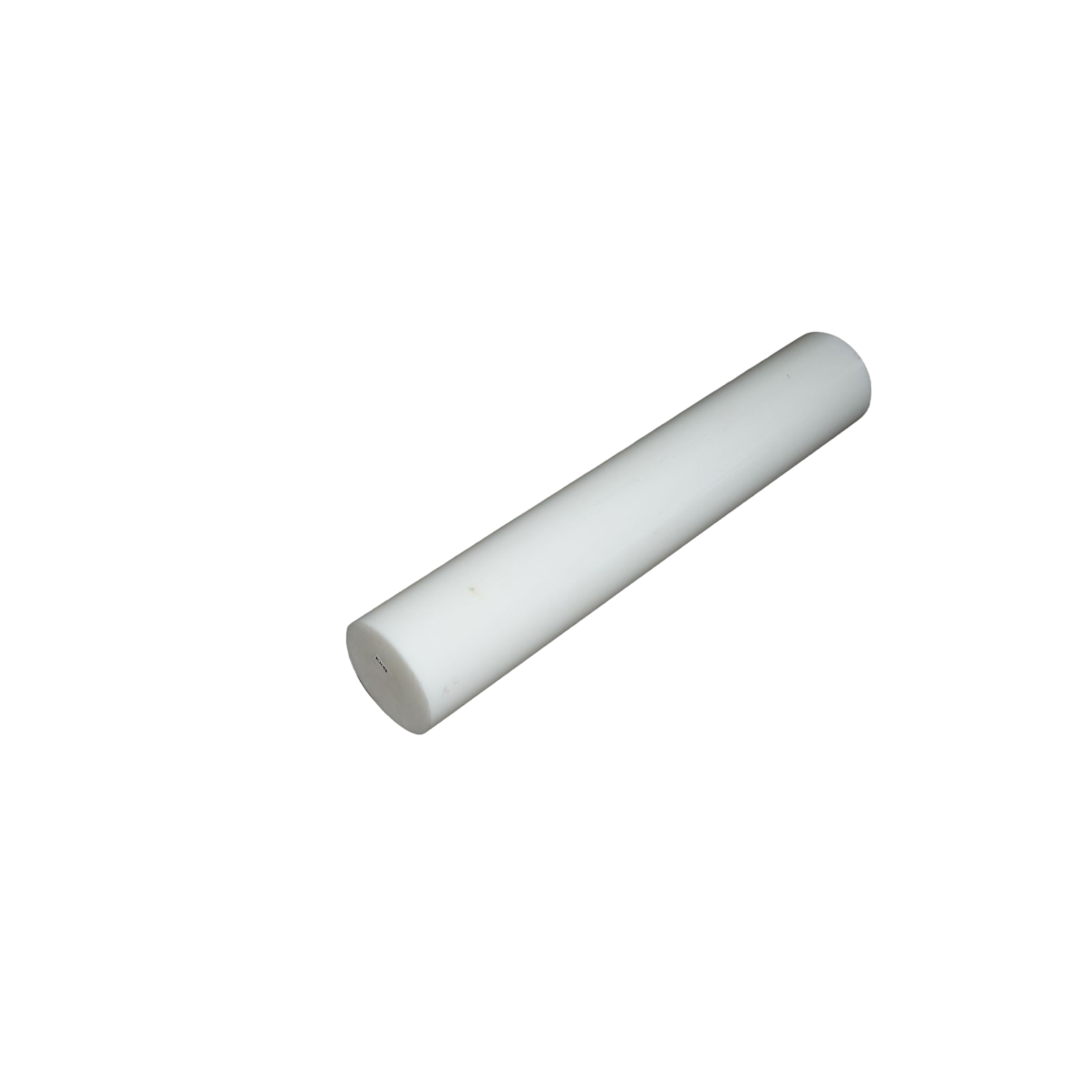 Barra di poliammide, poliossimetilene-poliacetale POM bianca 1000x180mm 40.1 Kg.