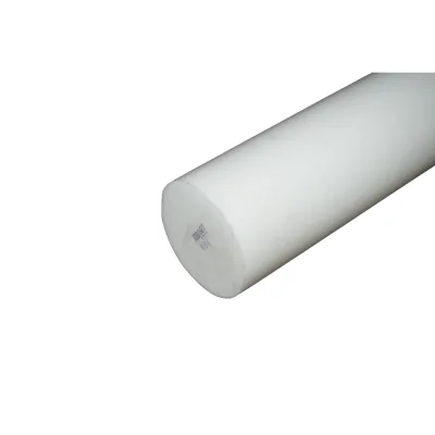 Barra di poliammide, poliossimetilene-poliacetale POM bianca 1000x180mm 40.1 Kg. - immagine 3