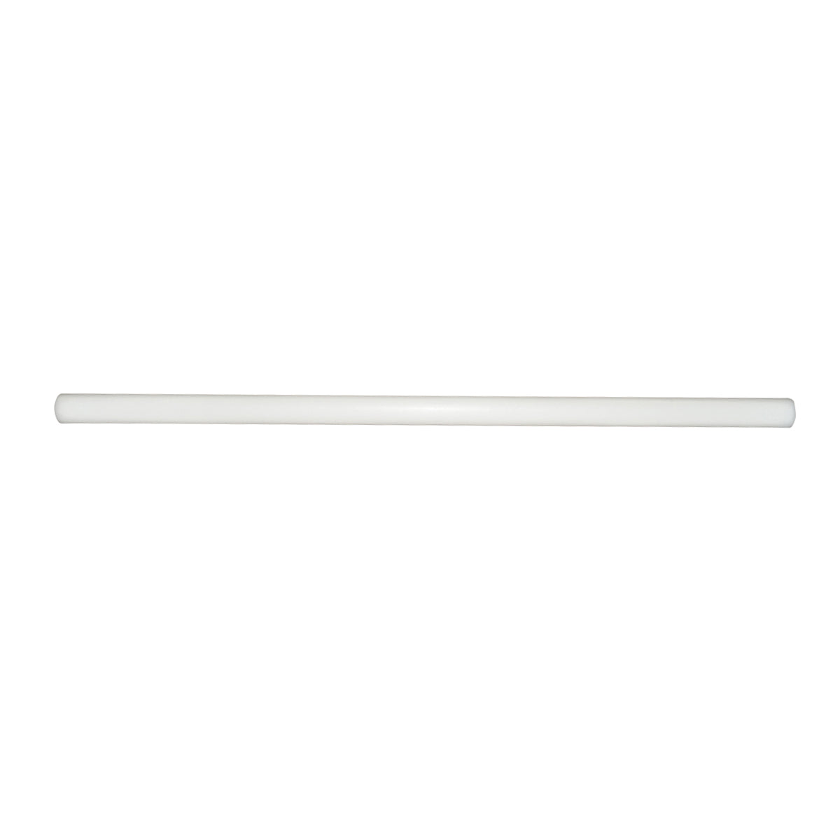 Barra di poliammide, poliossimetilene-poliacetale POM bianca 1000x40mm 1.91 Kg - immagine 3